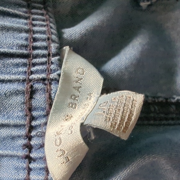 Lucky Brand Pull on Denim Cargo jeans Size L - Picture 7 of 8